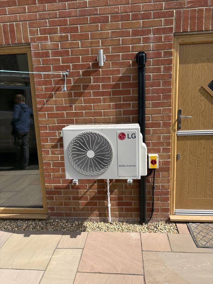 LG Dual Inverter Install