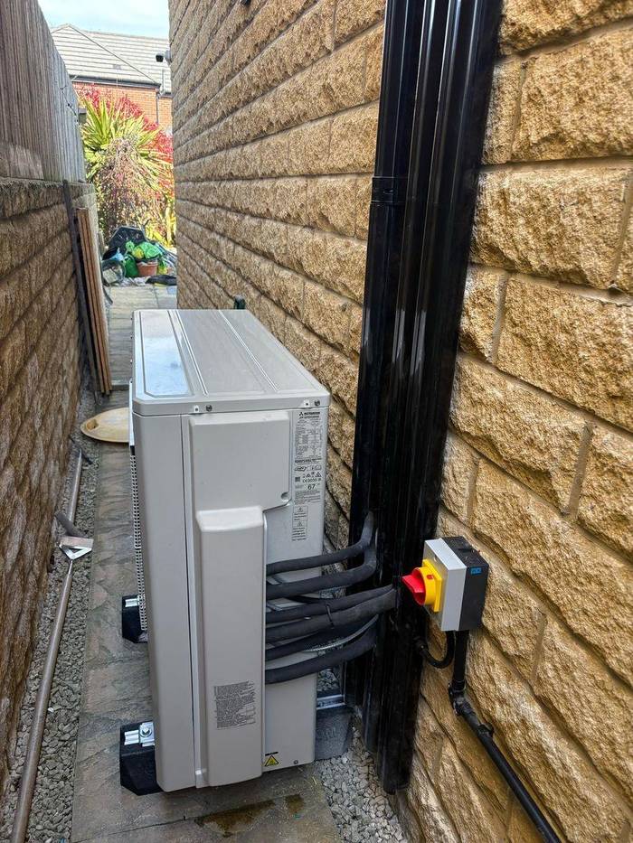 Mitsubishi Air Conditioning Install